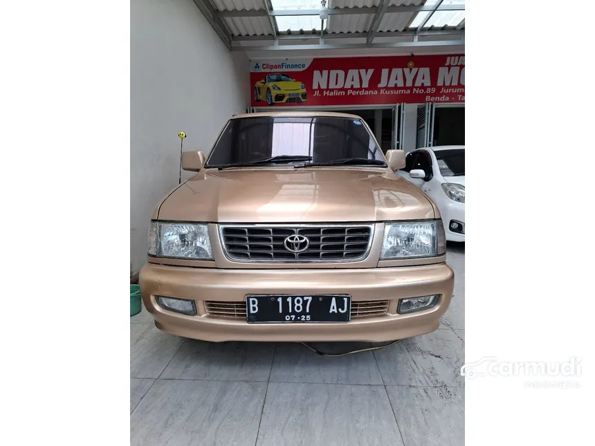 Jual Mobil Toyota Kijang 2000 LGX 1.8 di Banten Manual MPV Coklat Rp 75.000.000