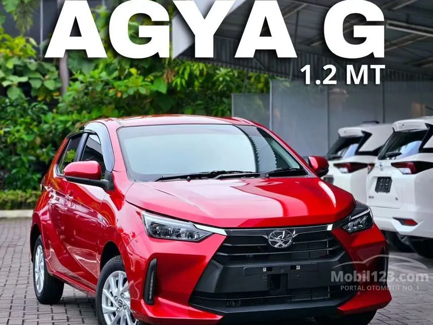 Jual Mobil Toyota Agya 2025 G 1.2 di DKI Jakarta Manual Hatchback Merah Rp 165.000.000