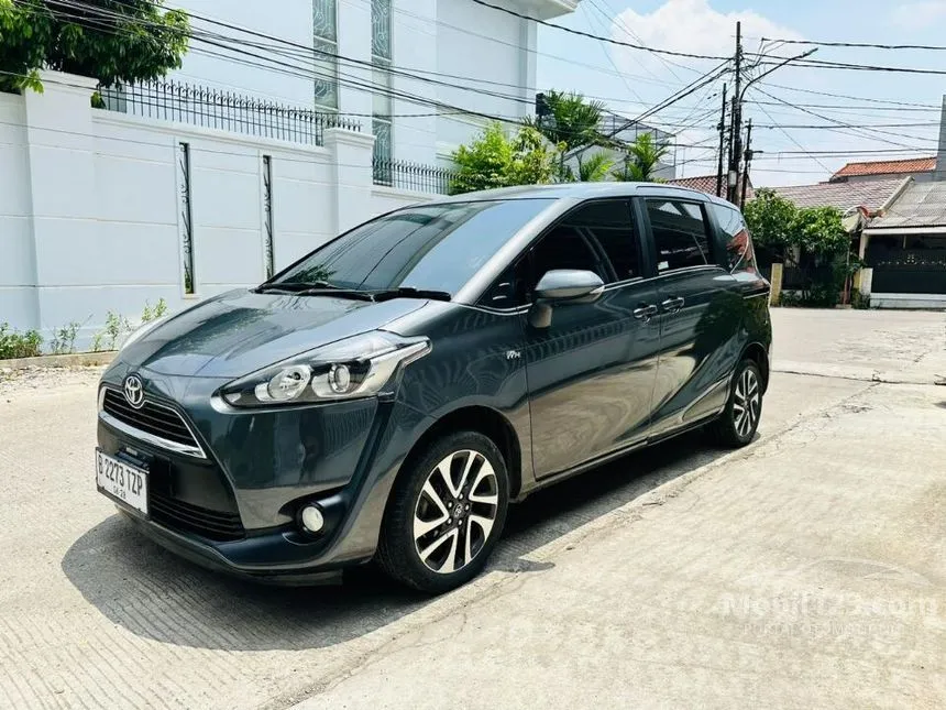 Jual Mobil Toyota Sienta 2018 V 1.5 di DKI Jakarta Automatic MPV Abu