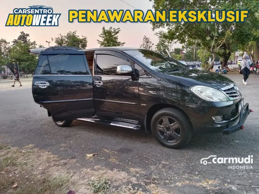 Jual Mobil Toyota Kijang Innova 2007 G 2.0 di Jawa Tengah Manual MPV Hitam Rp 120.000.000