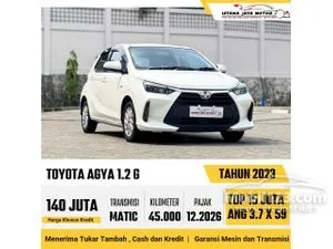 2023 Toyota Agya 1.2 G Hatchback