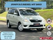 2013 Toyota Kijang Innova 2.0 E MPV/INNOVA E DIESEL MT 2013/UNIT SIAP PAKAI/BEBAS TABRAK DAN BANJIR/HARGA SPESIAL