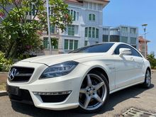 2012 Mercedes-Benz CLS350 3.5 AMG Coupe Reg.2013 White On Black Km29rb Record Sunroof Elec.Seat Harman Kardon #AUTOHIGH #BEST DEAL
