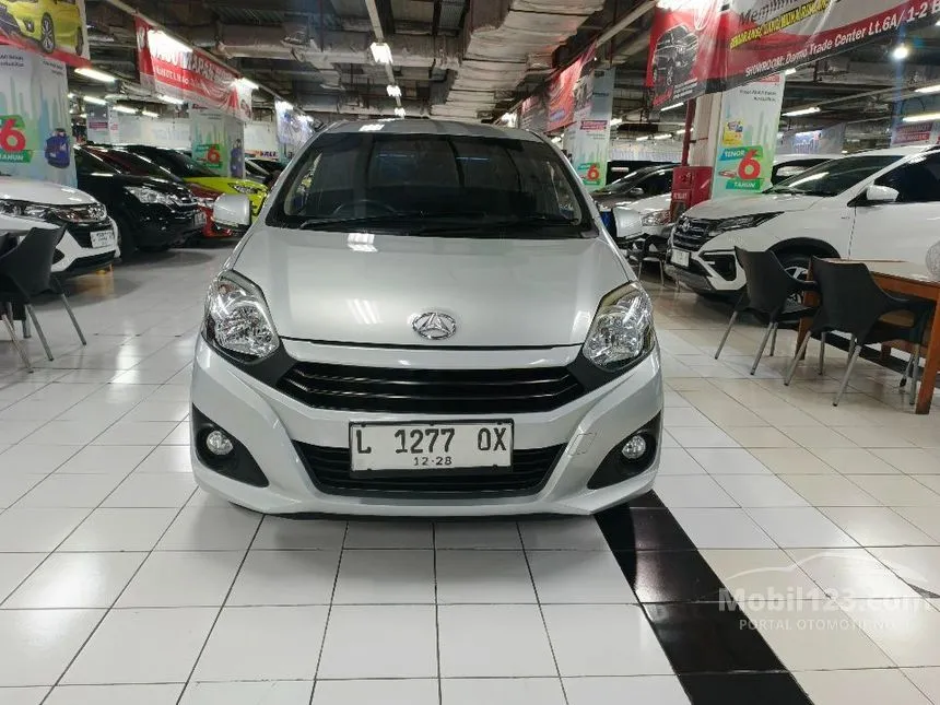 Jual Mobil Daihatsu Ayla 2018 X 1.0 di Jawa Timur Manual Hatchback Silver Rp 105.000.000