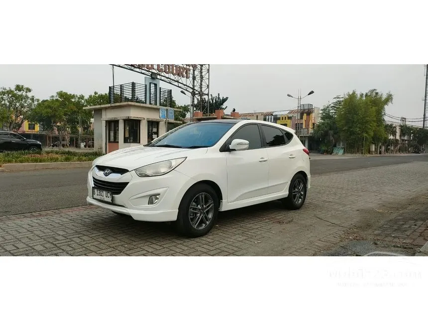 Jual Mobil Hyundai Tucson 2013 XG 2.0 di DKI Jakarta Automatic SUV Putih Rp 125.000.000