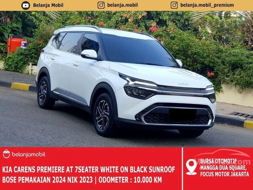 Jual Mobil KIA Carens 2024 Premiere 7 Seater 1.5 di Banten Automatic MPV Hitam Rp 335.000.000