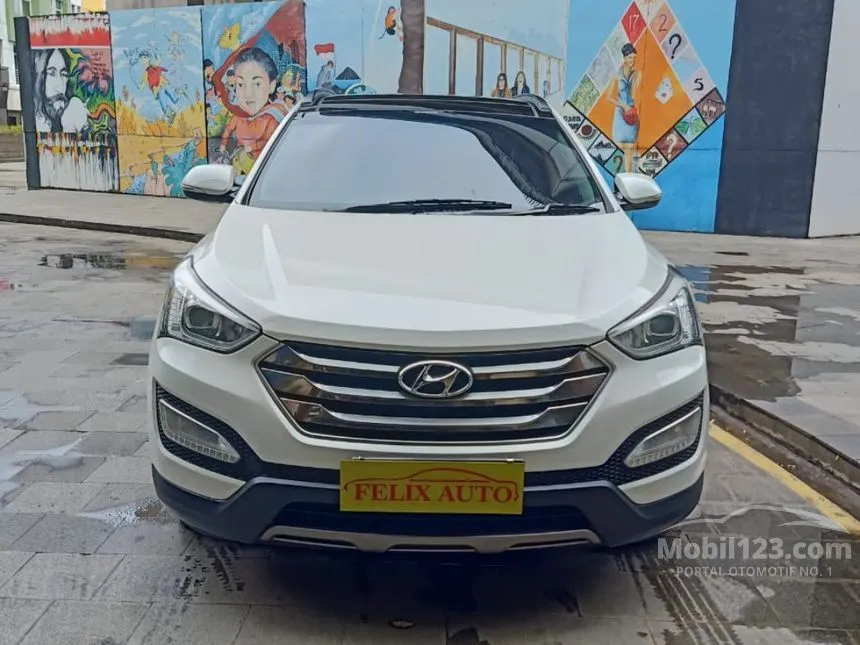 Jual Mobil Hyundai Santa Fe 2015 CRDi 2.2 di DKI Jakarta Automatic SUV Putih Rp 246.000.000