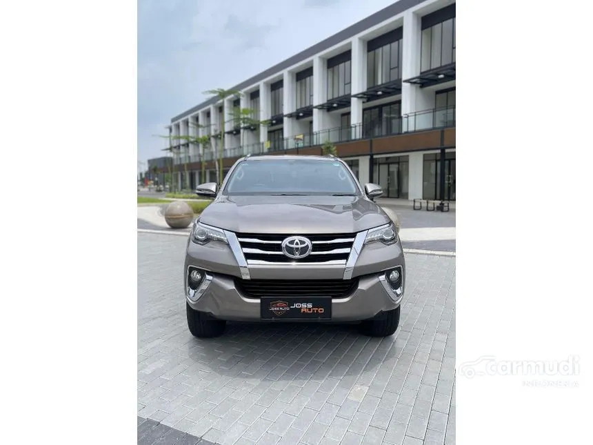 Jual Mobil Toyota Fortuner 2016 VRZ 4X2 2.4 di Banten Automatic SUV Coklat Rp 325.000.000