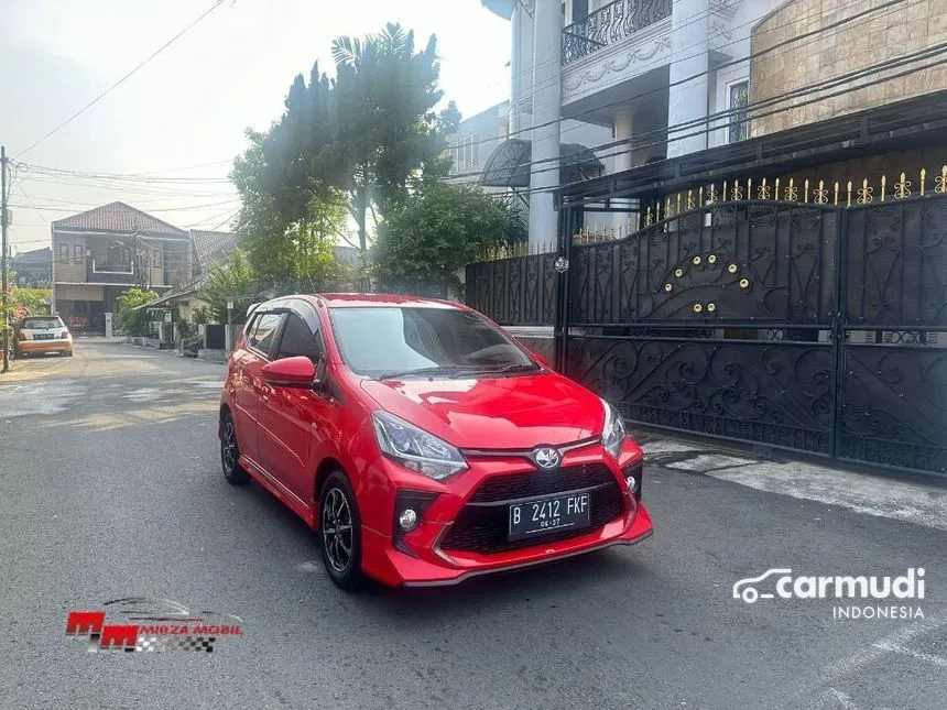 Jual Mobil Toyota Agya 2022 GR Sport 1.2 di Jawa Barat Automatic Hatchback Merah Rp 150.000.000