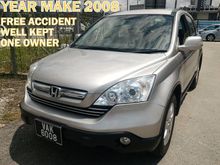 2008 Honda CR-V 2.0 i-VTEC SUV (A) PERFECT CONDITION FREE ACCIDENT