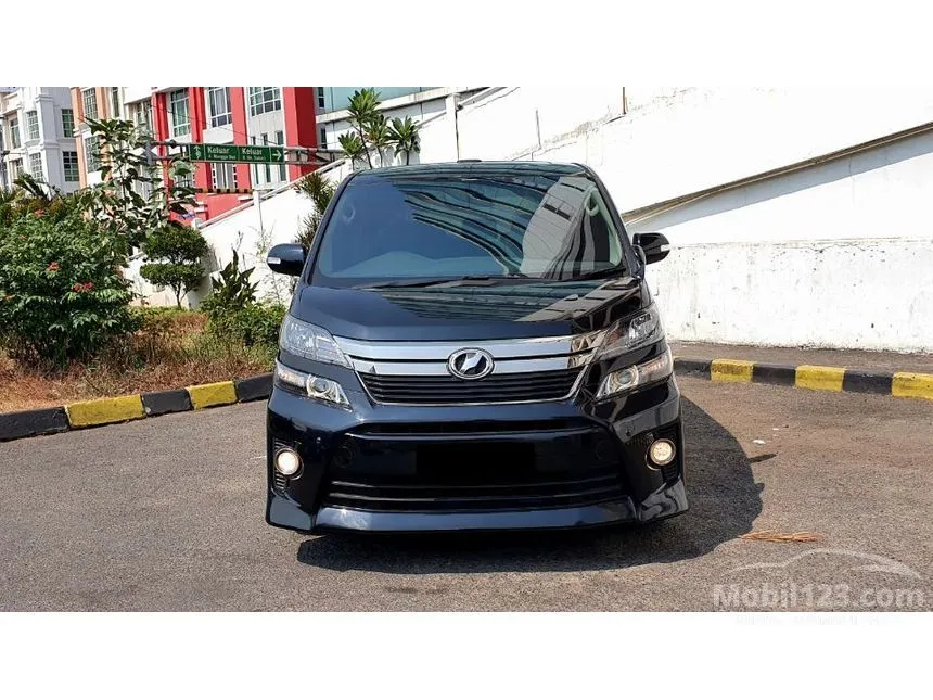 Jual Mobil Toyota Vellfire 2014 Z 2.4 di DKI Jakarta Automatic Van Wagon Hitam Rp 373.500.000