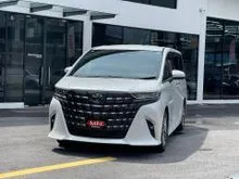 2023 Toyota Alphard 2.5 Z Low Mileage roof monitor HUD SUNROOF