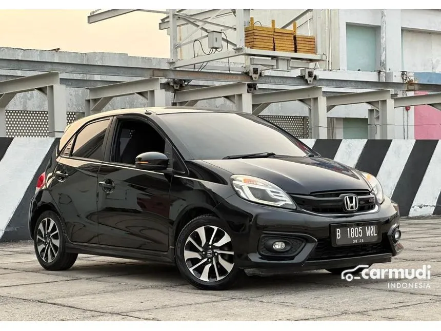 Jual Mobil Honda Brio 2016 RS 1.2 di Banten Automatic Hatchback Hitam Rp 120.000.000