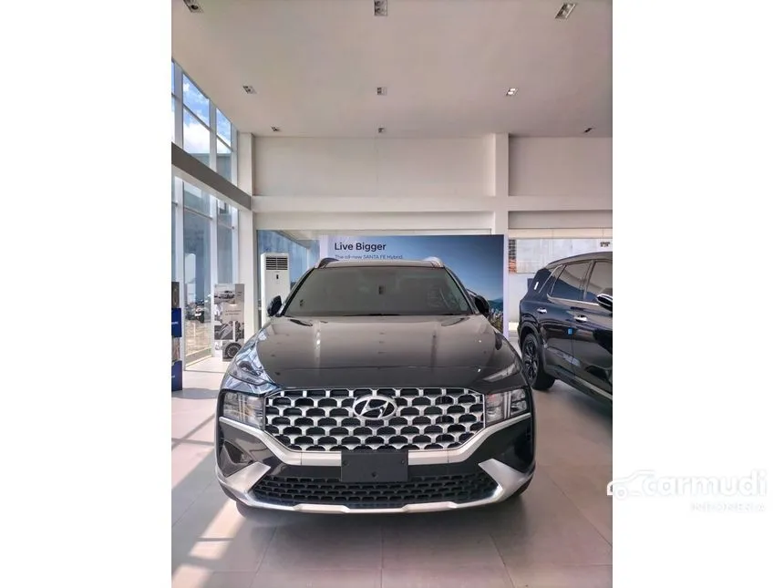 Jual Mobil Hyundai Santa Fe 2024 Prime 2.5 di Banten Automatic SUV Hitam Rp 525.000.000