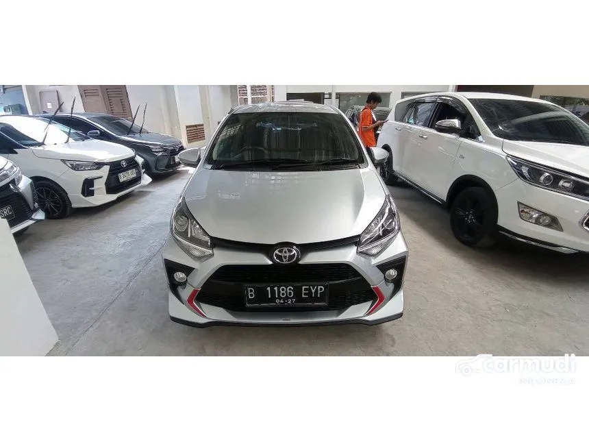 Jual Mobil Toyota Agya 2021 TRD 1.2 di DKI Jakarta Automatic Hatchback Silver Rp 135.000.000