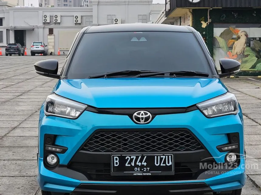 Jual Mobil Toyota Raize 2022 GR Sport TSS 1.0 di DKI Jakarta Automatic Wagon Biru Rp 215.000.000