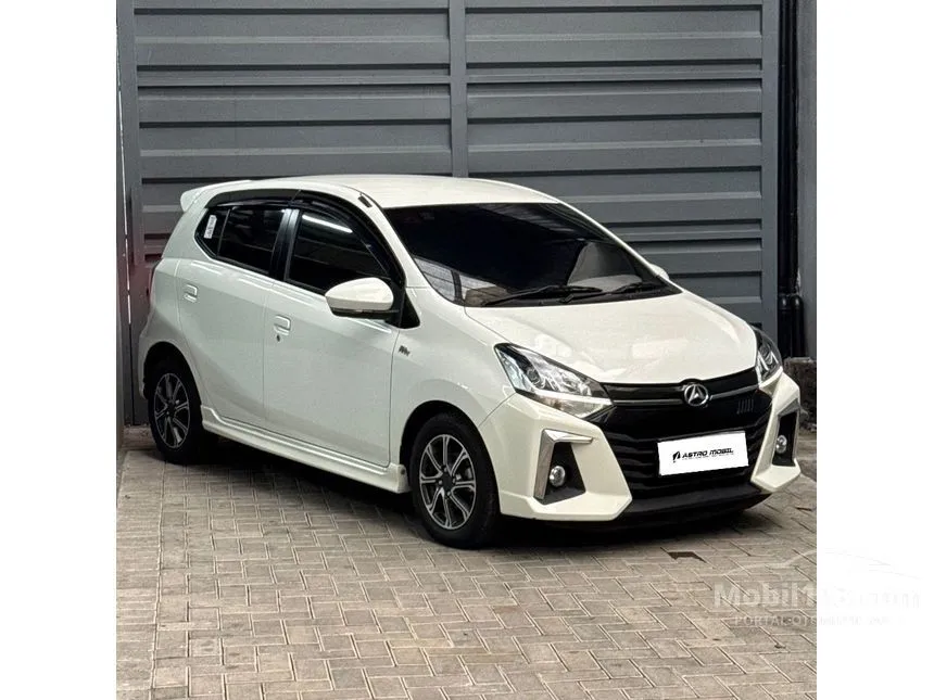 Jual Mobil Daihatsu Ayla 2022 R 1.2 di Jawa Timur Automatic Hatchback Putih Rp 134.999.000