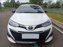 2019 Toyota Yaris 1.5 TRD Sportivo Hatchback Matic #TDP 55 JT #LOW KM #LIKE NEW