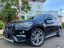 2017 BMW X1 1.5 sDrive18i xLine SUV Nik2017 Black On Saddle Brown Km17rb Antik Panoramic Sunroof PBD Wrnty5Thn #AUTOHIGH #BEST OFFER