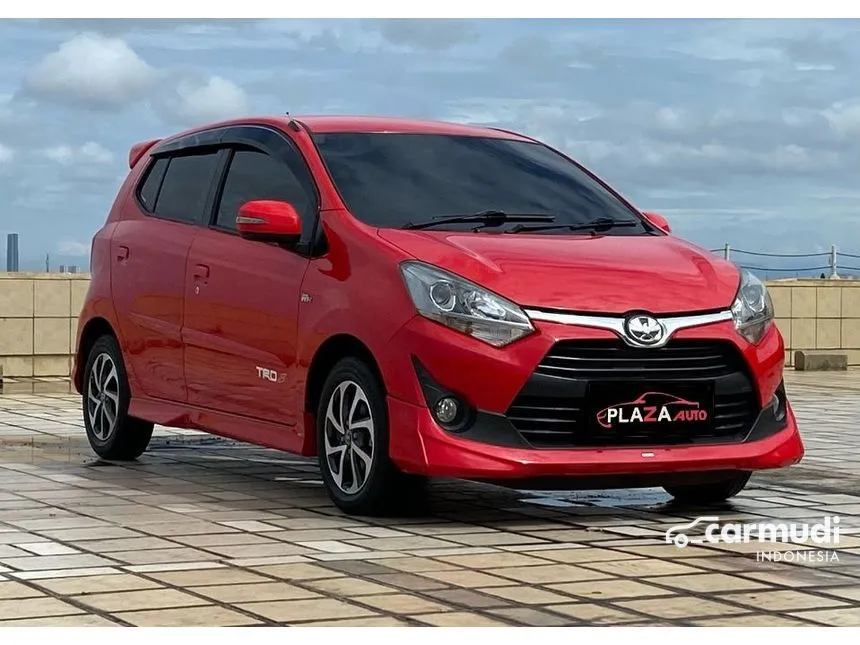 Jual Mobil Toyota Agya 2019 TRD 1.2 di DKI Jakarta Automatic Hatchback Merah Rp 118.000.000