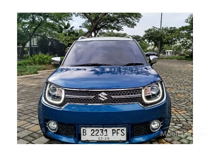 Jual Mobil Suzuki Ignis 2018 GX 1.2 di Jawa Barat Automatic Hatchback Biru Rp 124.500.000