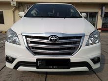 Toyota KIjang Innova V Lux 2013 AT Putih Metalik TSP 20 JUTA cc 2.0 bensin