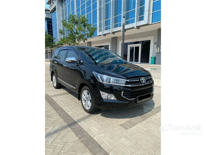 Jual Mobil Toyota Kijang Innova 2016 Q 2.4 di DKI Jakarta Automatic MPV Hitam Rp 347.500.000