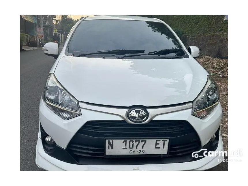 Jual Mobil Toyota Agya 2019 TRD 1.2 di Jawa Timur Automatic Hatchback Putih Rp 129.000.000