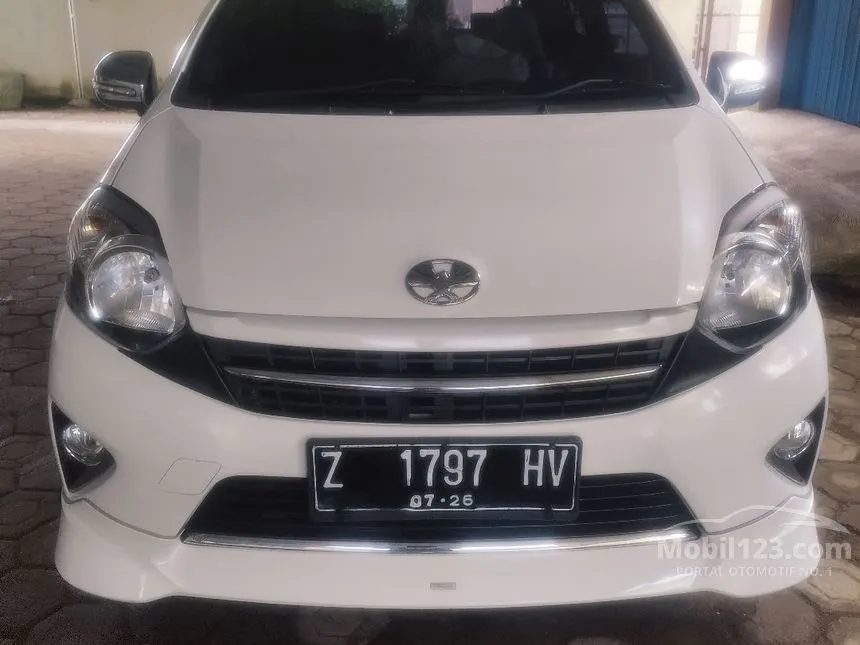 Jual Mobil Toyota Agya 2016 TRD Sportivo 1.0 di Jawa Barat Manual Hatchback Putih Rp 95.000.000