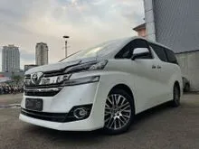 2017 Toyota Vellfire 2.5 G Van Wagon WHITE ON BLACK TDP 250JT