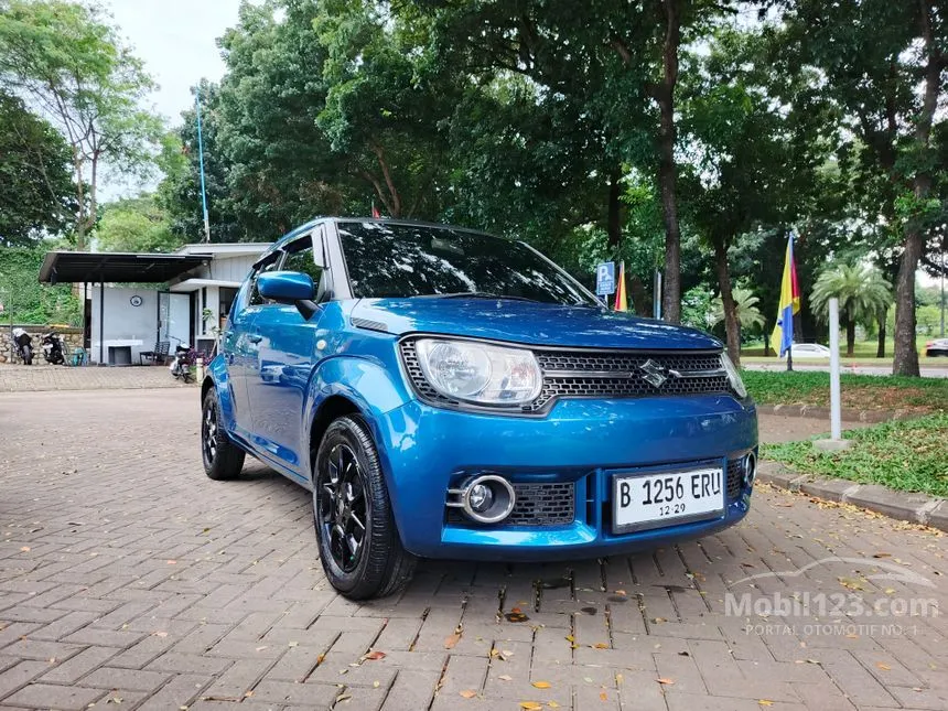 Jual Mobil Suzuki Ignis 2019 GL 1.2 di DKI Jakarta Automatic SUV Biru Rp 118.000.000