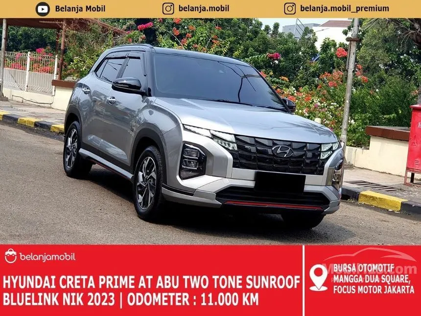 Jual Mobil Hyundai Creta 2023 Prime 1.5 di DKI Jakarta Automatic SUV Abu