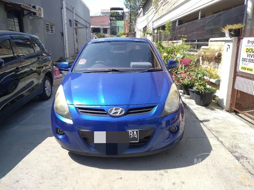 Jual Mobil Hyundai i20 2012 SG 1.4 di DKI Jakarta Automatic Hatchback Biru Rp 69.750.000