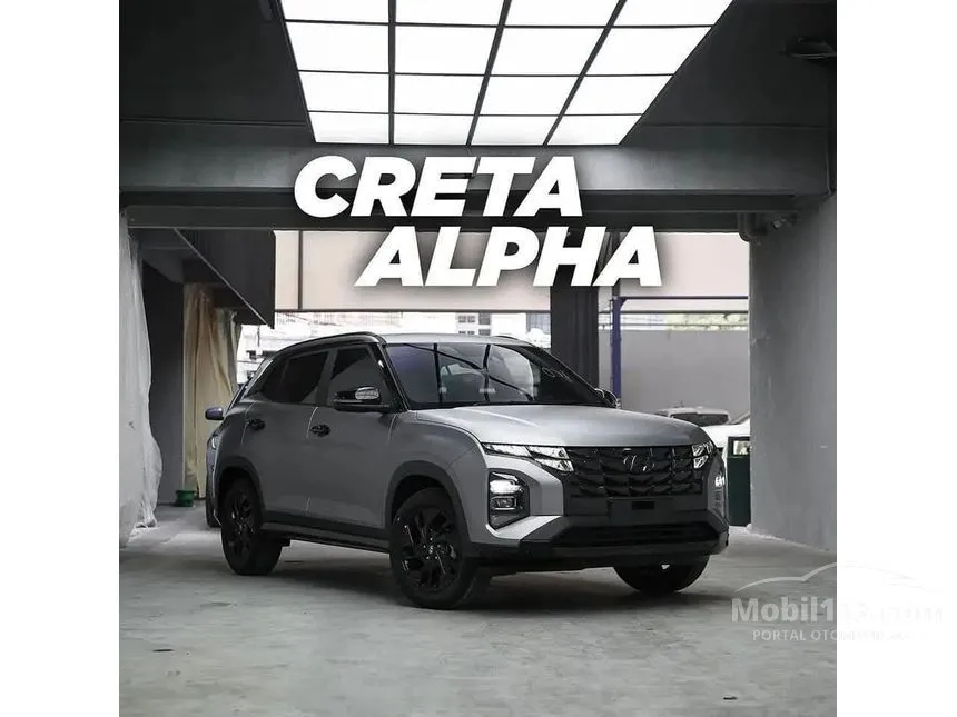 Jual Mobil Hyundai Creta 2024 Alpha 1.5 di Jawa Barat Automatic SUV Silver Rp 371.250.000