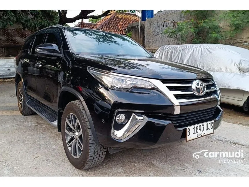 Jual Mobil Toyota Fortuner 2019 VRZ 2.4 di DKI Jakarta Automatic SUV Hitam Rp 369.000.000
