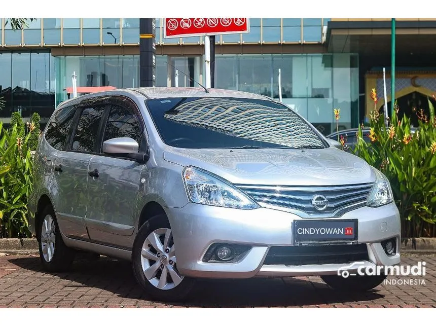 Jual Mobil Nissan Grand Livina 2016 SV 1.5 di Banten Automatic MPV Silver Rp 112.000.000