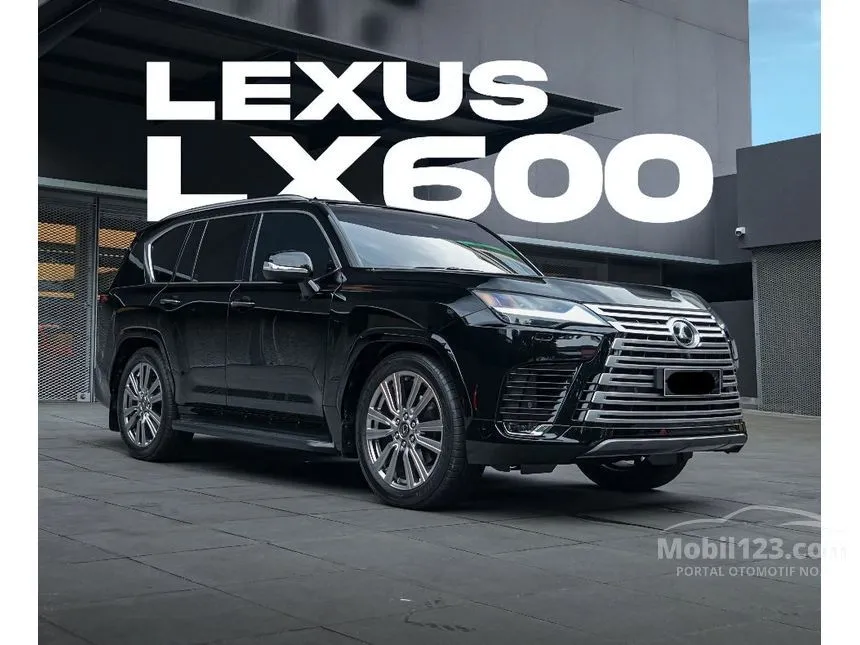 Jual Mobil Lexus LX 600 2024 VIP 3.4 di DKI Jakarta Automatic SUV Hitam Rp 4.100.000.000