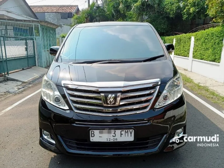 2012 Toyota Alphard X MPV