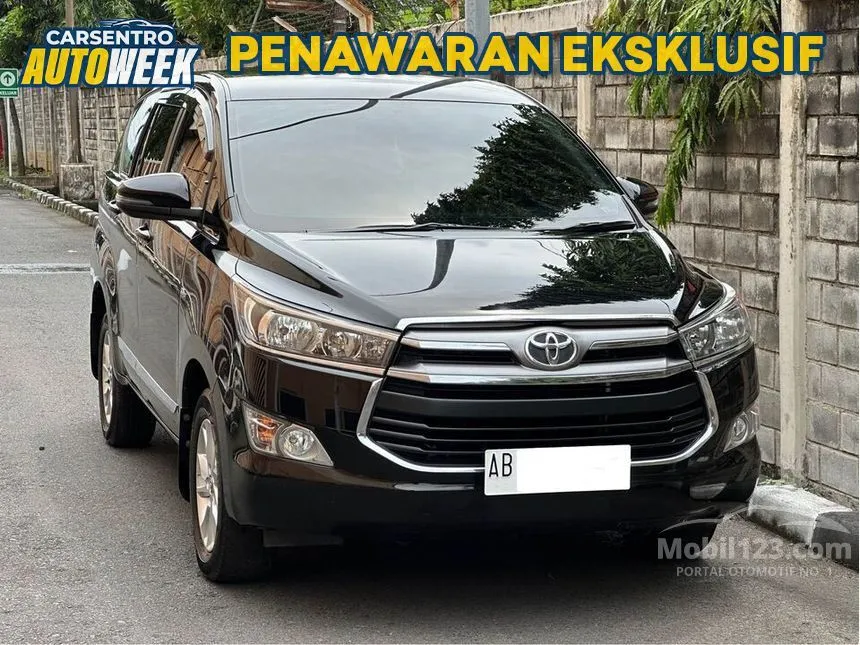 Jual Mobil Toyota Kijang Innova 2017 G 2.0 di Yogyakarta Manual MPV Hitam Rp 249.000.000
