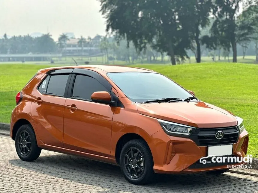 Jual Mobil Daihatsu Ayla 2023 R 1.2 di Banten Automatic Hatchback Orange Rp 142.000.000