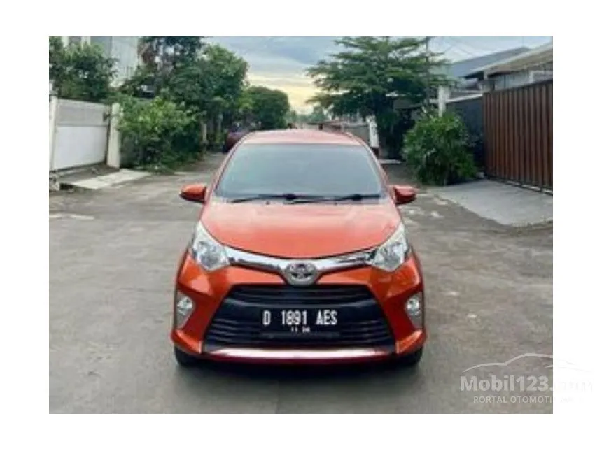 Jual Mobil Toyota Calya 2016 G 1.2 di Jawa Barat Automatic MPV Orange Rp 120.000.000