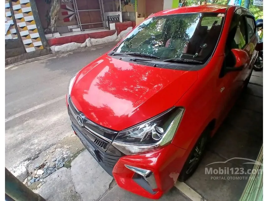 Jual Mobil Daihatsu Ayla 2021 R 1.2 di Jawa Barat Manual Hatchback Merah Rp 115.000.000