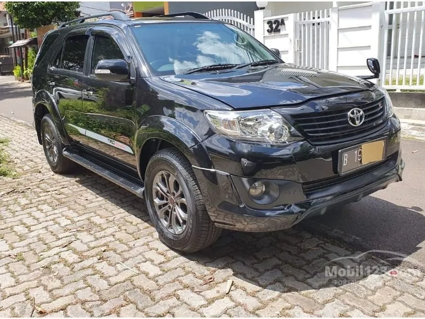 Jual Mobil Toyota Fortuner 2014 G Lux TRD 2.7 di DKI Jakarta Automatic SUV Hitam Rp 259.000.000