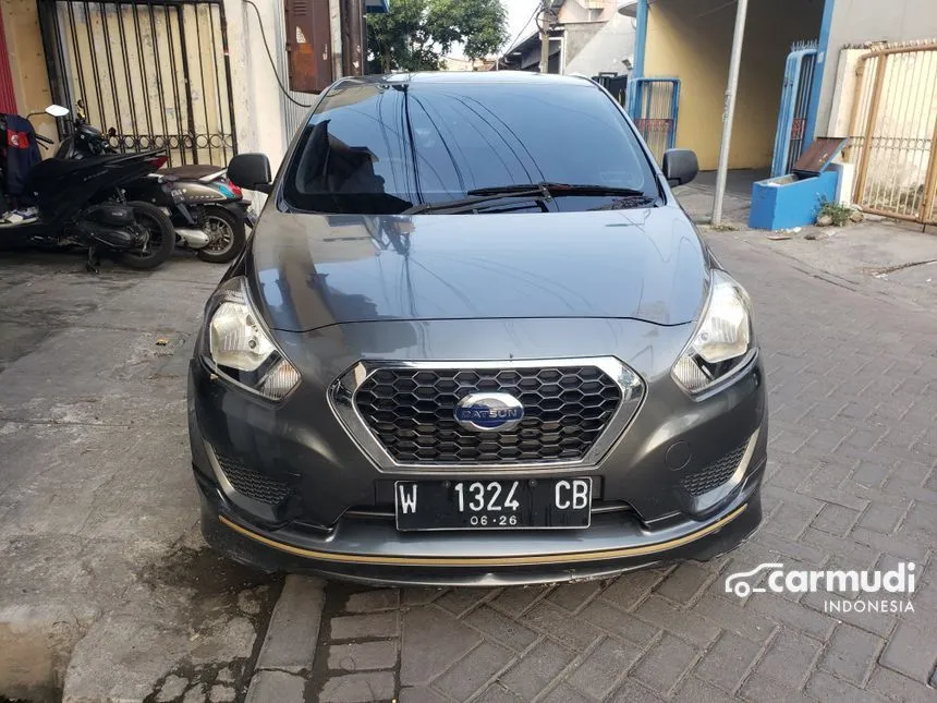 Jual Mobil Datsun GO+ 2016 T 1.2 di Jawa Timur Manual MPV Abu