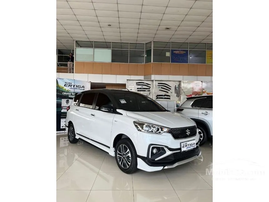 Jual Mobil Suzuki Ertiga 2024 Hybrid Cruise (2 Tone) 1.5 di DKI Jakarta Automatic MPV Putih Rp 119.700.000