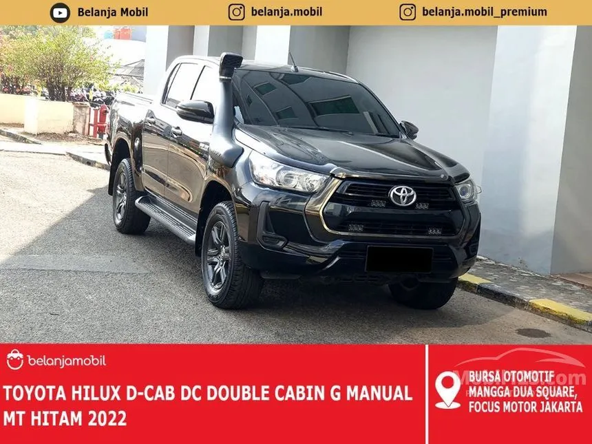 Jual Mobil Toyota Hilux 2022 G Dual Cab 2.4 di DKI Jakarta Manual Pick