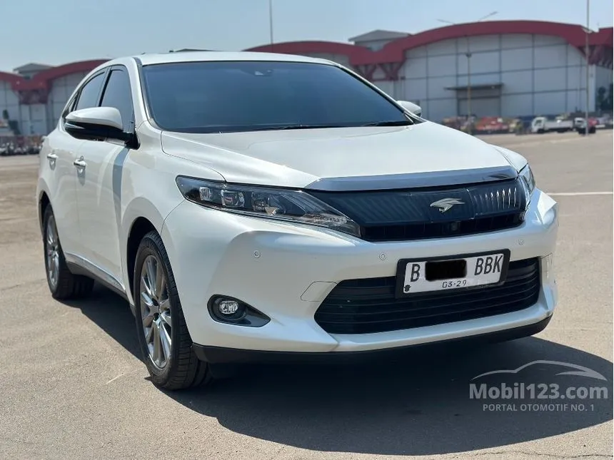 Jual Mobil Toyota Harrier 2014 2.0 di DKI Jakarta Automatic SUV Putih Rp 348.000.000