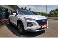 BEST PRICE - Hyundai All New Santa Fe XG 2.2 CRDi AT 2018 White Chrystal - Tangan 1 - Plat Ganjil - Low KM 4 ribuan - ASLI - Service Record