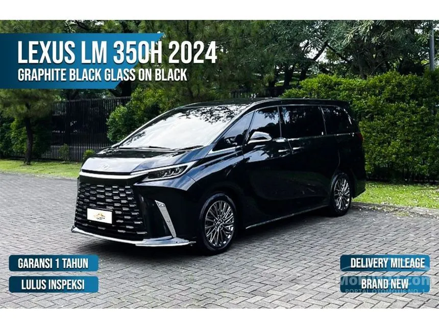 Jual Mobil Lexus LM 350h 2024 4 Seater 2.5 di Banten Automatic MPV Hitam Rp 2.295.000.000