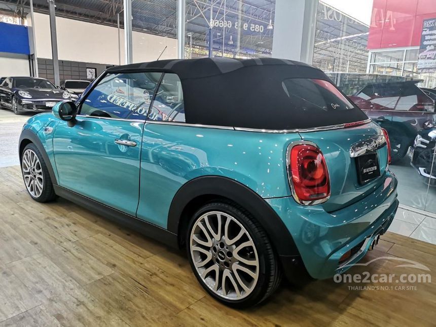 Mini Cooper 2017 F57 Convertible S 2.0 เกียร์อัตโนมัติ สีฟ้า | One2car ...
